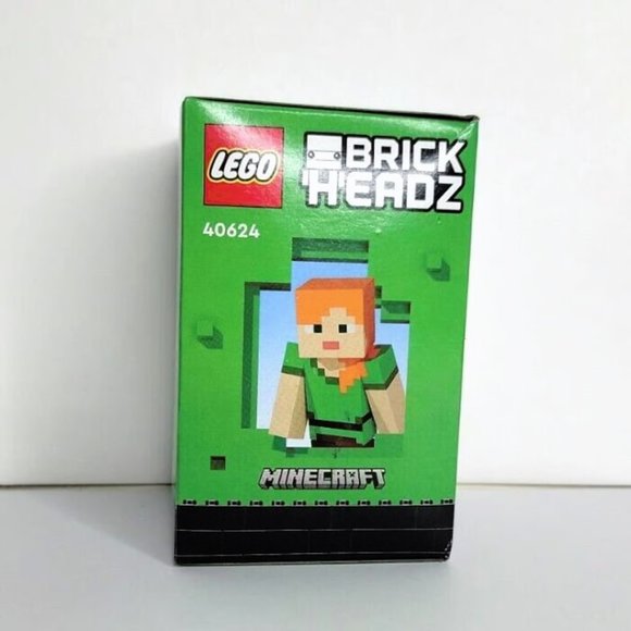 LEGO 40624 Brickheadz MINECRAFT Alex #199 86pcs NEW - Picture 3 of 6